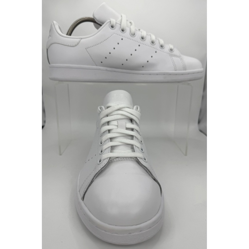 Adidas Stan Smith Triple White Sneakers Shoes Womens Size 8 LA6639